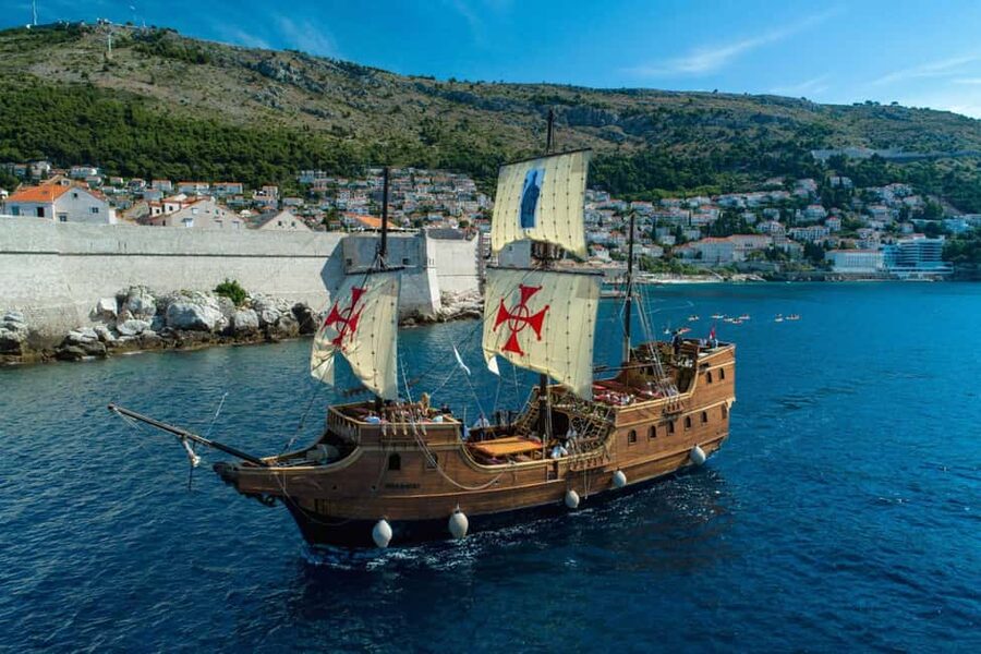 From Dubrovnik: Elaphiti Islands Galleon Cruise with Lunch - Setting Sail From Dubrovnik’s Old Town Port