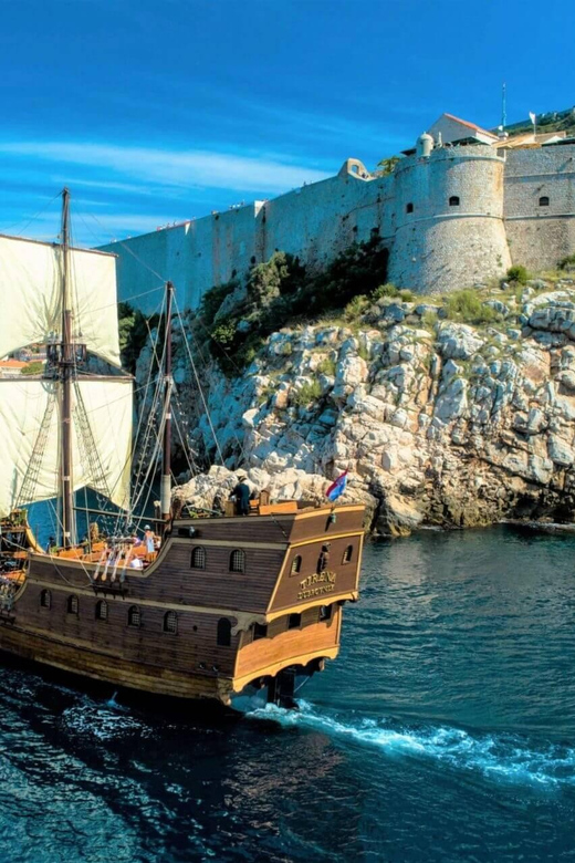 From Dubrovnik: Elaphiti Islands Galleon Cruise with Lunch - Guides, Language, and the Feel of the Day