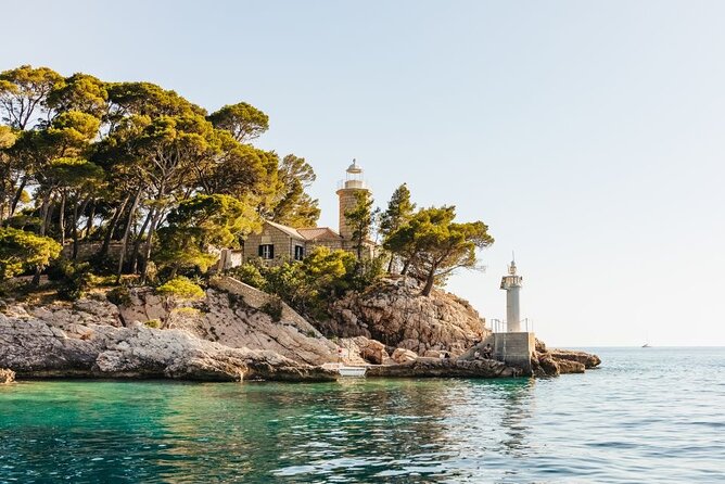From Dubrovnik: Premium Three Island Cruise with lunch and drinks - Šipan: olive groves, quiet lanes, and one hour