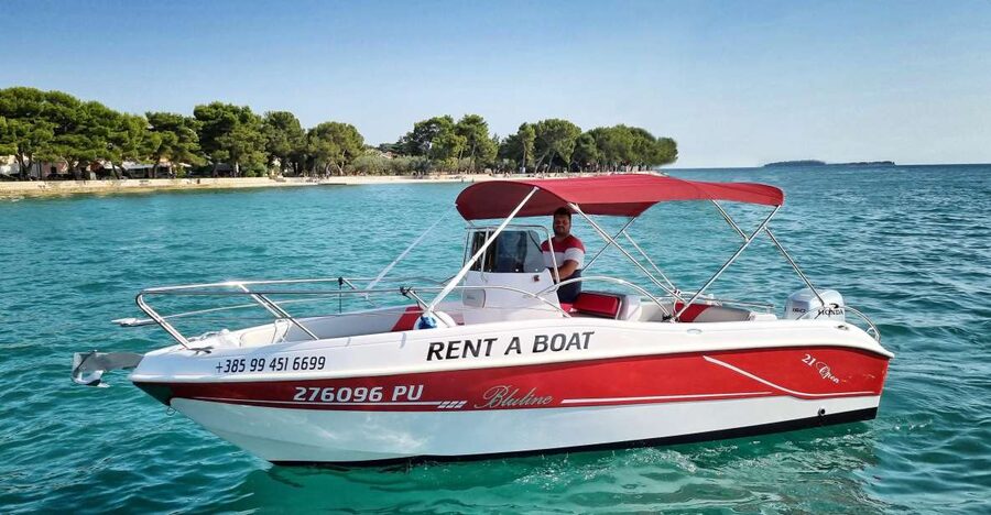 From Fazana: Private sunset dolphin tour - Leaving Fazana for Brijuni National Park
