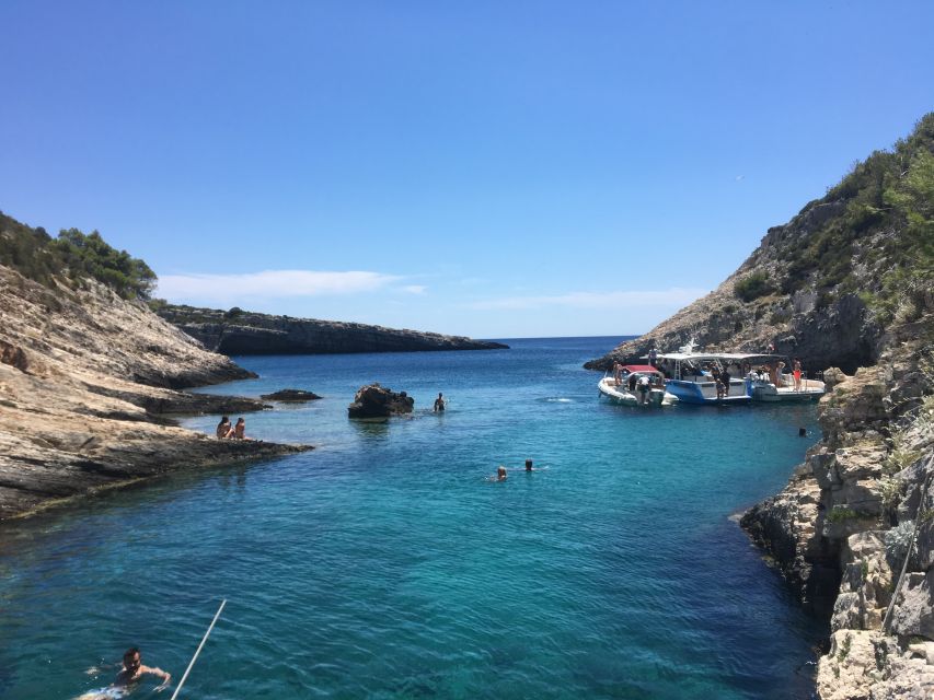 From Hvar: Blue Cave, Green Cave & 5 Islands Speedboat Tour - Key points at a glance