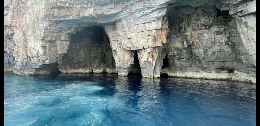 From Hvar: Blue Cave, Green Cave & 5 Islands Speedboat Tour - Leaving Hvar at 10:30
