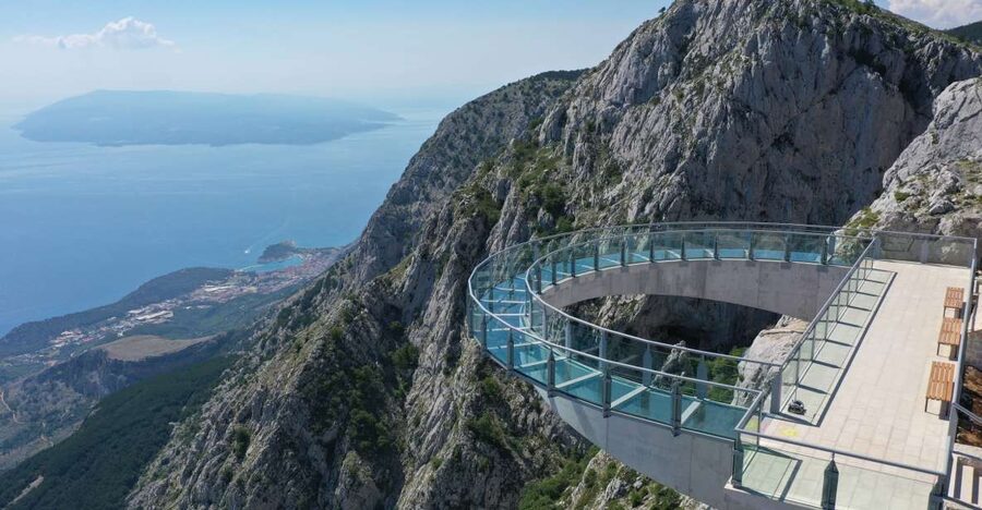 From Makarska: Biokovo Nature Park Guided Tour with Skywalk - The first views at 800 meters