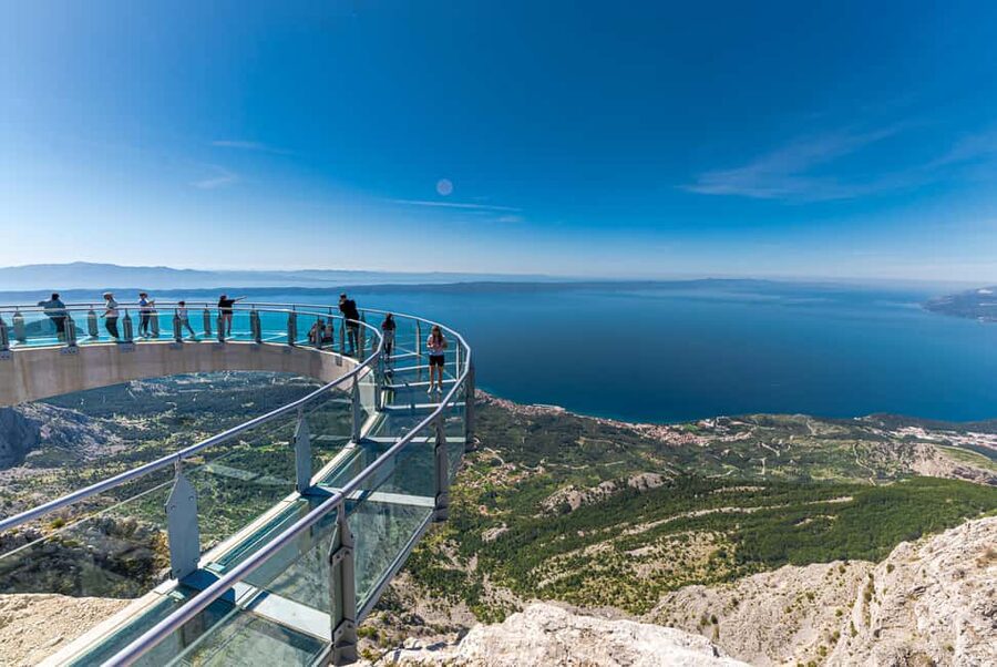 From Makarska: Biokovo Skywalk Entry Ticket with Transfers - What the $53 price really covers