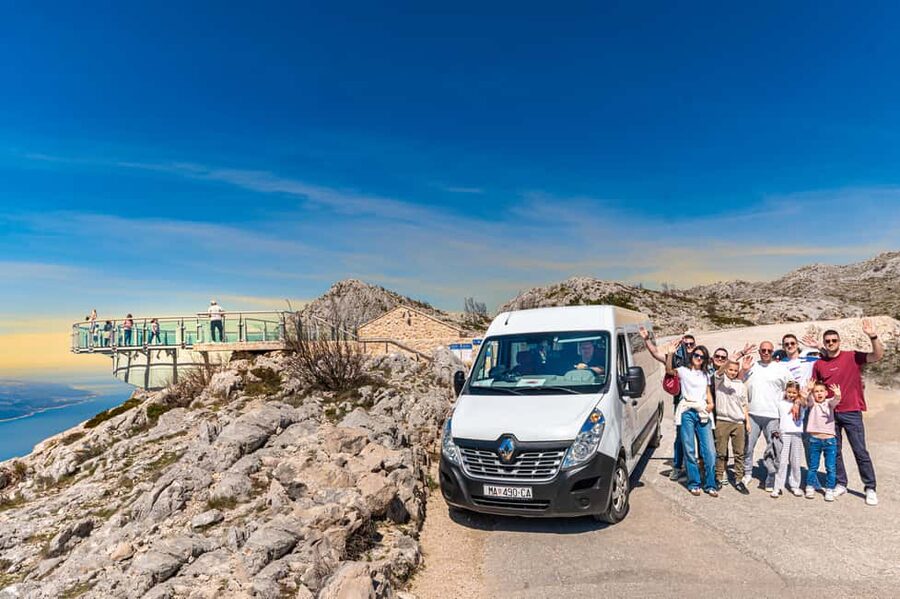From Makarska: Biokovo Skywalk Entry Ticket with Transfers - Meeting your minivan at a Makarska hotel