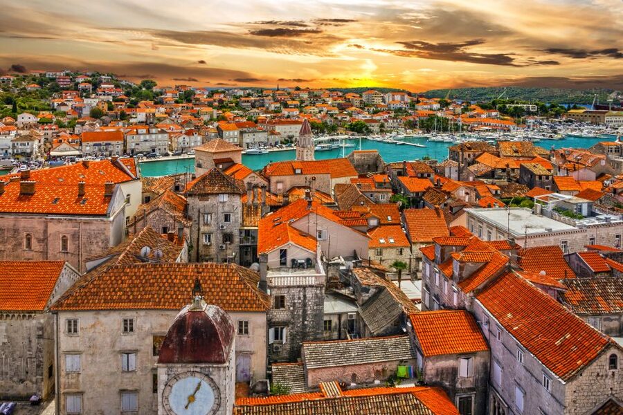 From Makarska Riviera: Full-Day Split & Trogir Tour - Split and the Roman palace at its center