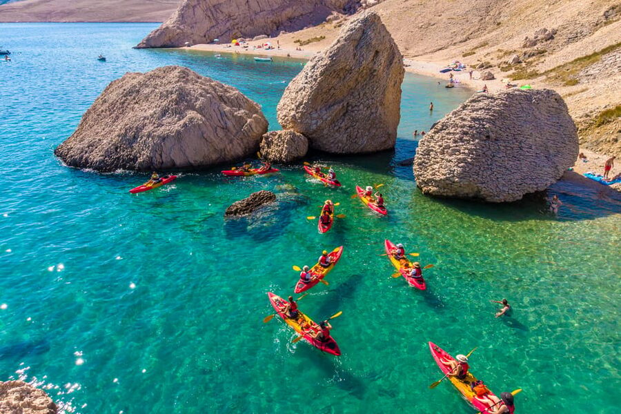 From Metajna/Novalja: Pag Bay Guided Sea Kayaking Tour - Key points to know before booking