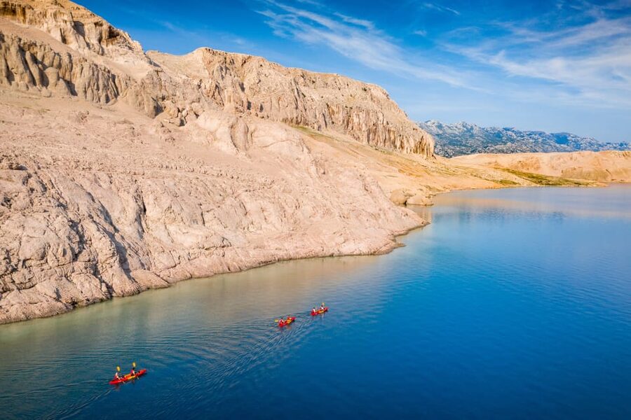 From Metajna/Novalja: Pag Bay Guided Sea Kayaking Tour - Who should book this Pag Bay kayak tour