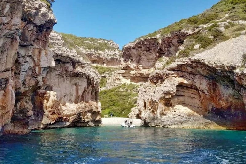 From Milna or Supetar: Magical Blue Cave Island Hopping - Hvar: your town time and the best walk