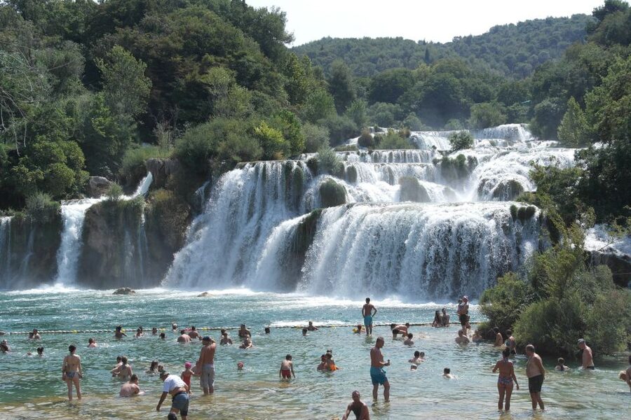 From Omiš: Krka Waterfalls and Trogir Small Group Tour - What to bring and what the price covers