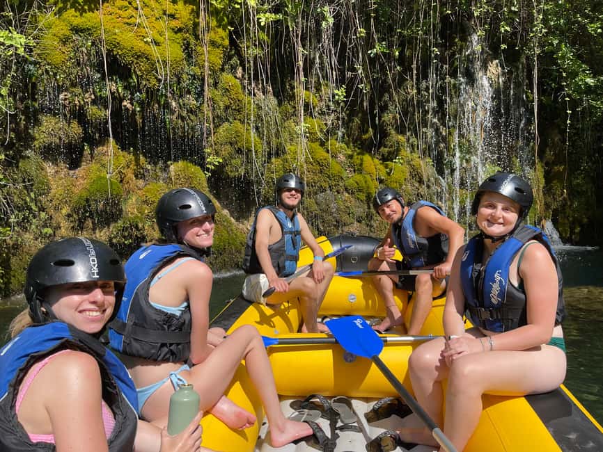From Omiš/Split: Cetina River Rafting Experience - The first run through the Cetina gorge