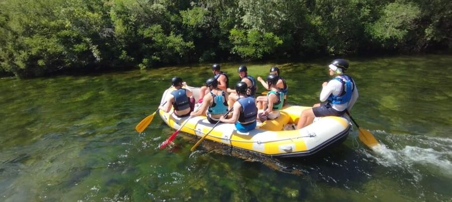 From Omiš/Split: Cetina River Rafting Experience - Three breaks for swimming, cliff jumping, and quiet time