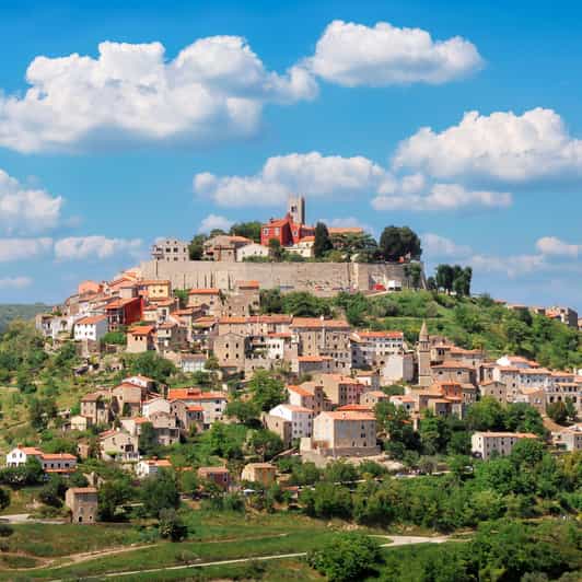 From Pula/Medulin: Istria Tour + Poreč, Motovun and Groznjan - How the schedule feels over 10 hours
