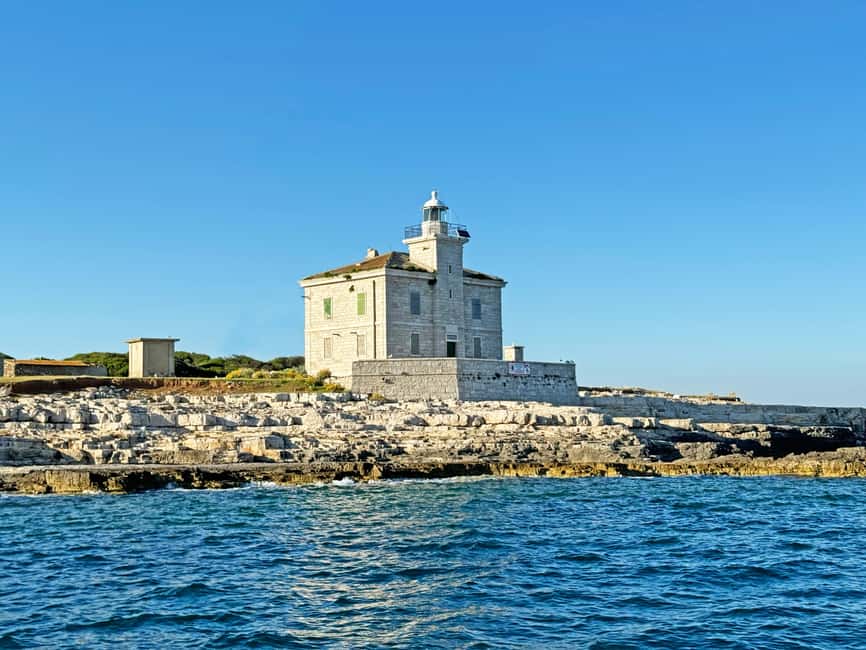 From Pula: Rovinj & NP Brijuni cruise with Red Island visit - Returning through Pula’s historic harbor