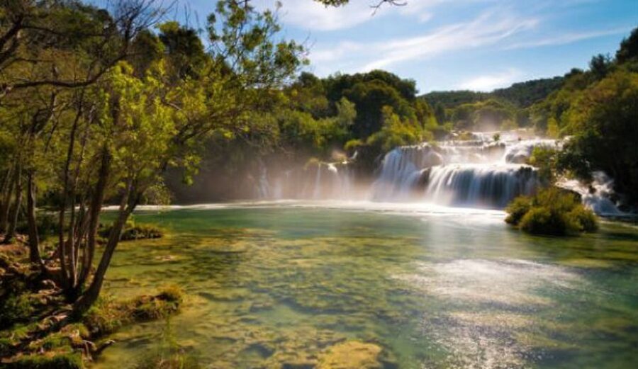 From Sibenik: Private Skradinski buk waterfall in Krka NP - Old Mills and a Glimpse of Local Life