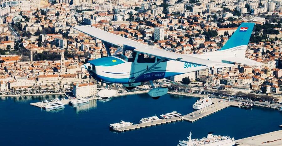 From Sinj: Panoramic Flight over Split - Key points to know before booking