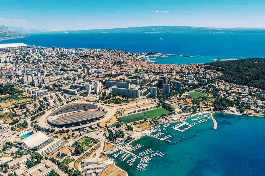 From Sinj: Panoramic Flight over Split - Is $273 good value for up to three people?