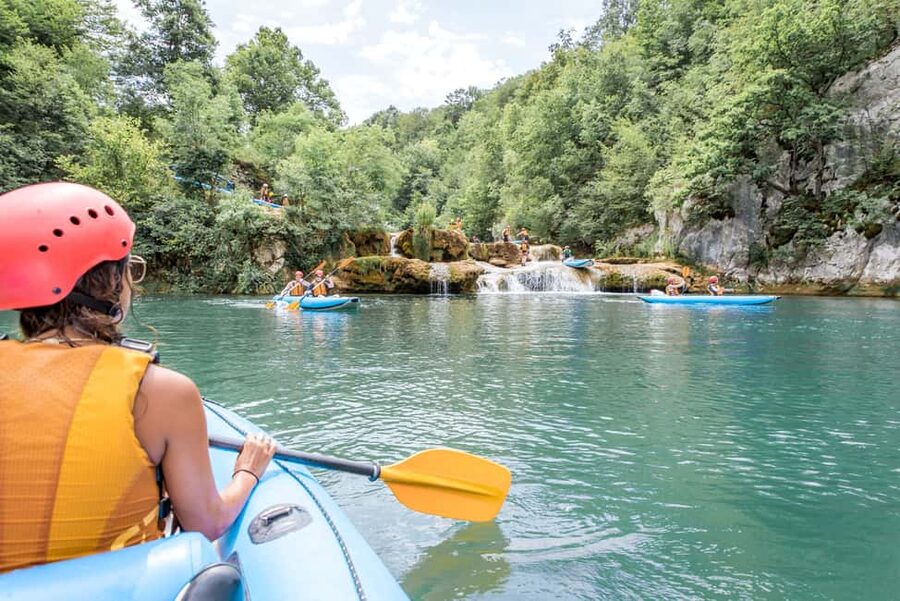 From Slunj: Mrežnica Canyon Kayaking Tour - Meeting in Primišlje and getting ready