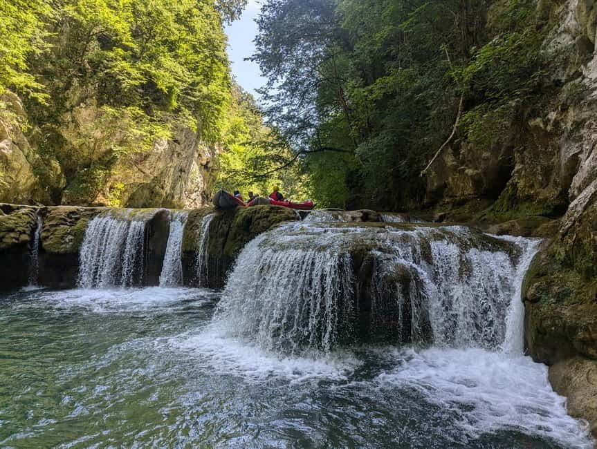 From Slunj: Mreznica Kayaking Adventure - The first 30 minutes on the Mrežnica