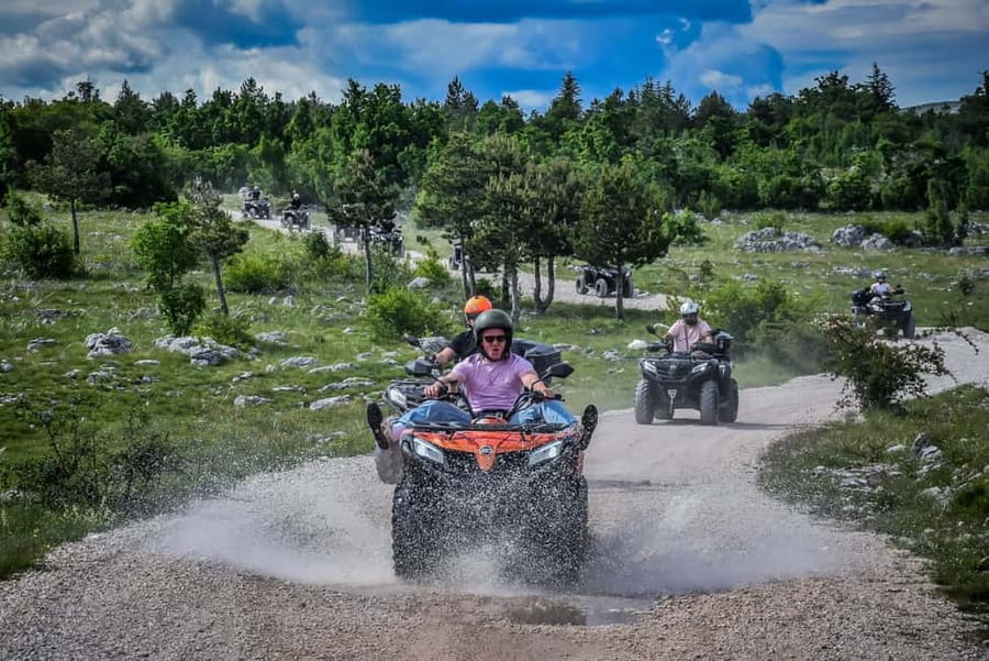 From Split: ATV Dinara Mountain Tour with Picnic - Riding through Cetina’s open country