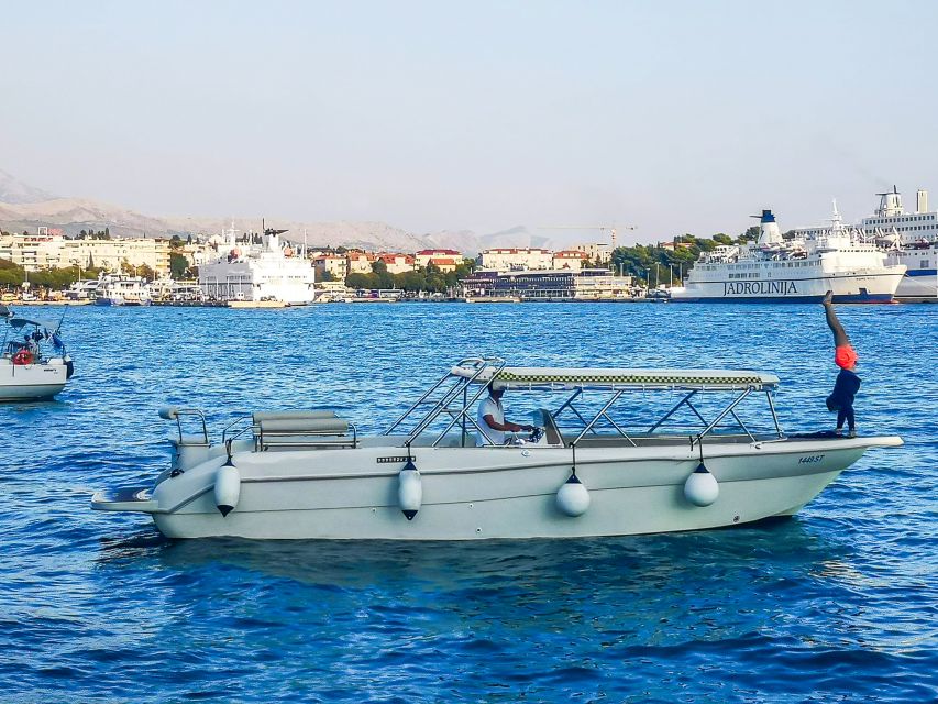 From Split: Blue Cave & 5 Islands with Vis & Hvar Boat Tour - Stupišće, limestone caves, and Stiniva Cove