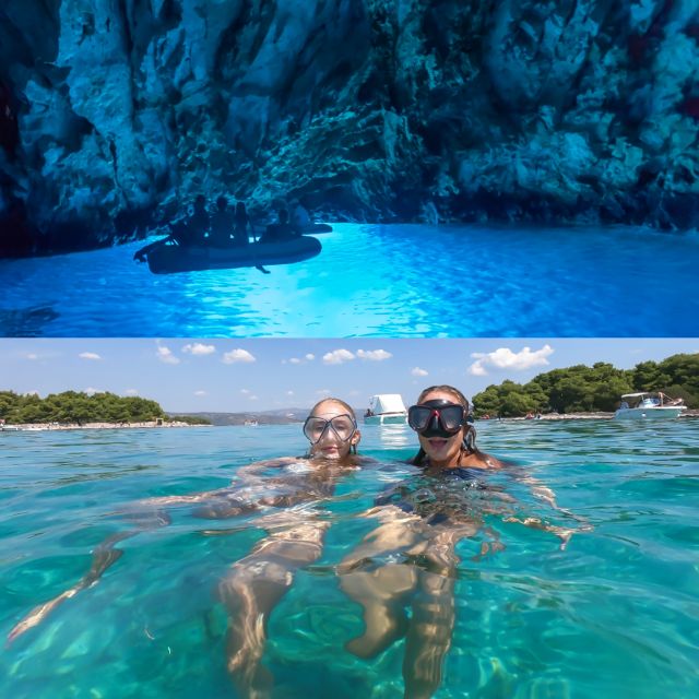 From Split: Blue Cave & 5 Islands with Vis & Hvar Boat Tour - Budikovac Blue Lagoon brings the swimming time
