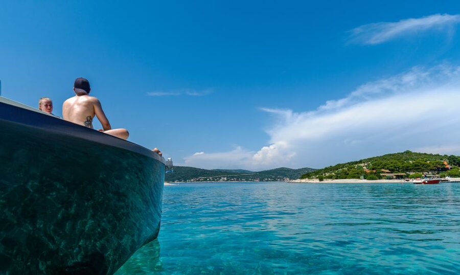 From Split: Blue Cave and Hvar Guided Tour by Luxury Boat - The Blue Cave on Bisevo Island