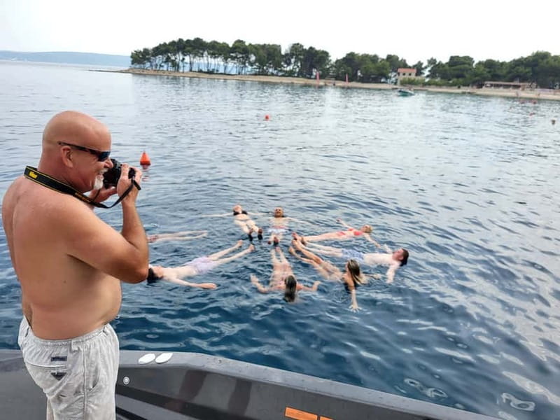 From Split: Blue Cave, Hvar, Mamma Mia, 5 Islands boat Tour - The Pakleni Islands and the approach to Hvar