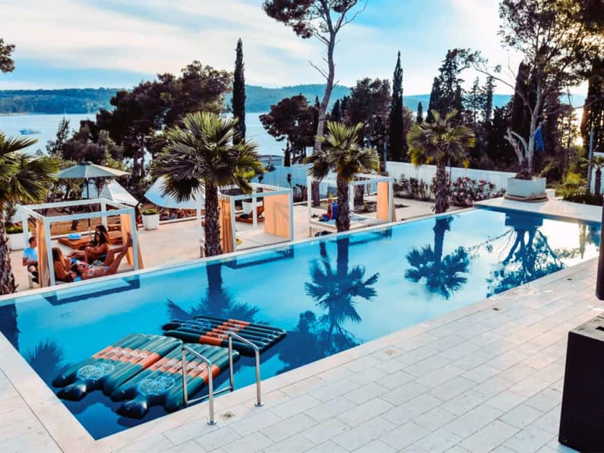 From Split: Brač Island Beach Bar and Pool Party - Key points to know before you book