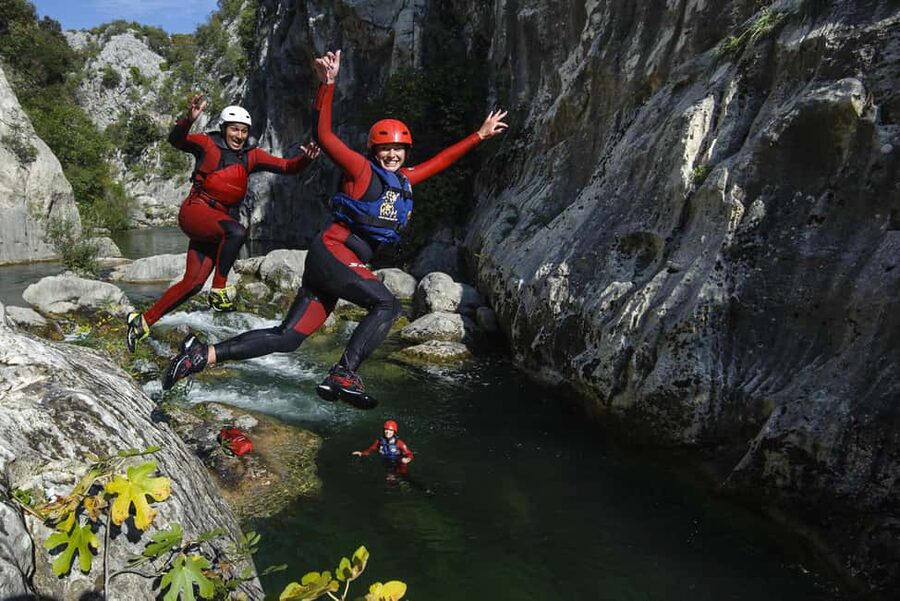 From Split: Canyoning on the Cetina River - From Split to Zadvarje village