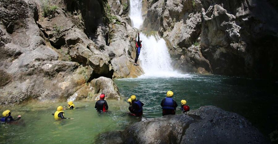 From Split: Canyoning on the Cetina River - Rock jumps are optional, not compulsory