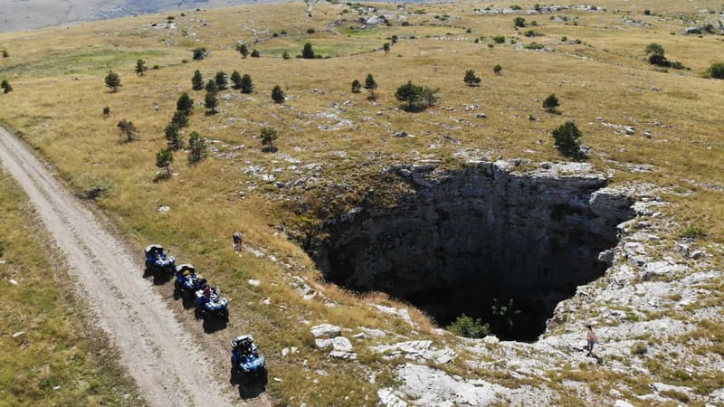 From Split: Dinara Nature Park Quad Adventure with Swimming - The river swim during summer departures