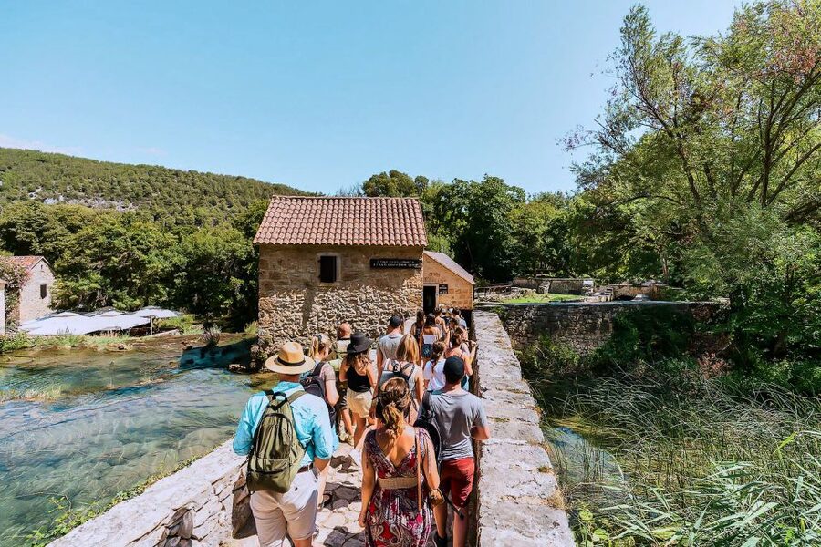 From Split: Krka National Park Tour - Choose the 45-minute walk or your own route