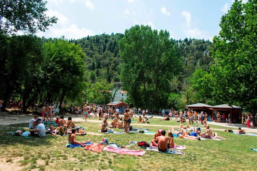 From Split: Krka Waterfalls Tour with Boat Ride & Swimming - When the weather changes the day