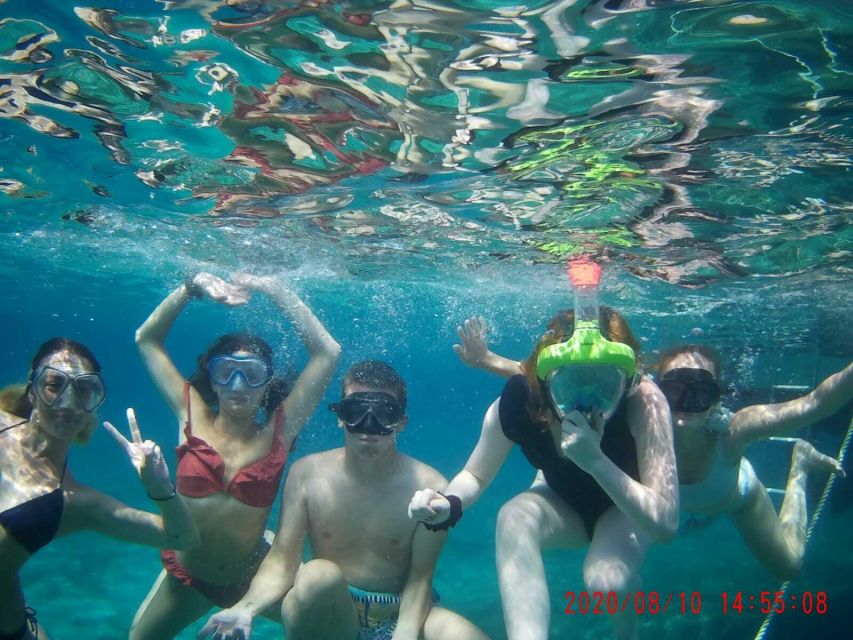 From Split: Luxury Cabin Boat Tour to The Blue Cave and Hvar - Seeing Stiniva Cove from the boat