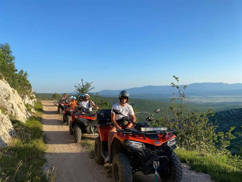 From Split: Off-Road Quad Safari Experience - Leaving Split for the Cetina River