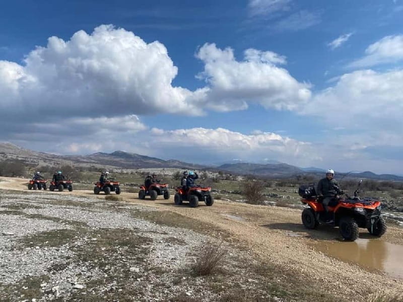From Split: Off-Road Quad Safari Experience - Cetina River stops and clear water