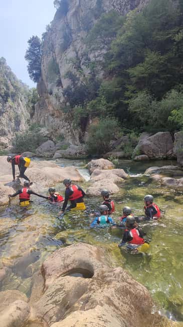 From Split/Omiš: Canyoning Cetina River + Free Photos/Video - High canyon walls and the quieter moments
