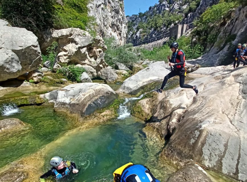 From Split/Omiš: Canyoning Cetina River + Free Photos/Video - The final climb and return to the meeting point