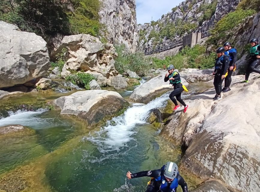 From Split/Omiš: Canyoning Cetina River + Free Photos/Video - What is included for $57