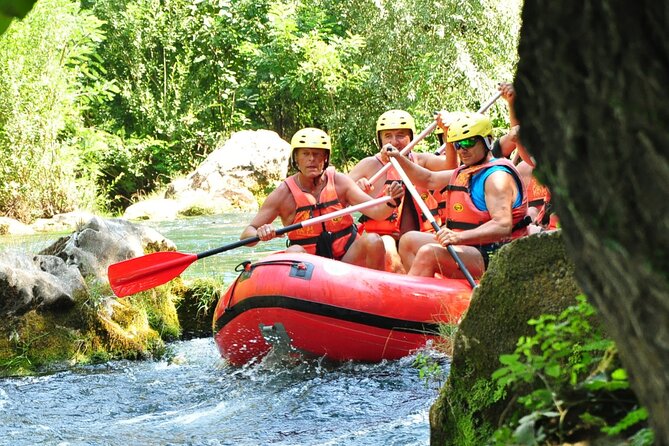 From Split/Omiš Guided White Water Rafting Tour on Cetina River - Three sections of rafting, not one nonstop rush