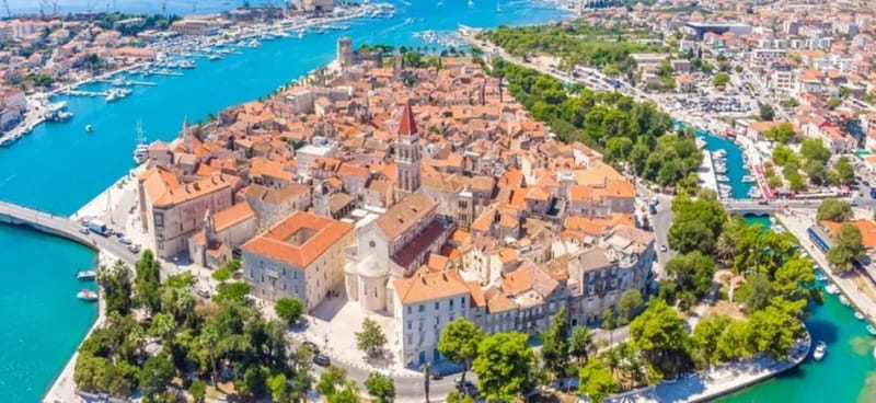 From Split or Trogir: Trogir and Blue Lagoon Half-Day Trip - The trip at a glance