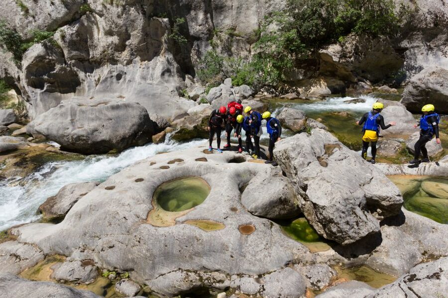 From Split or Zadvarje: Cetina River Canyoning - The hike out and return to Split