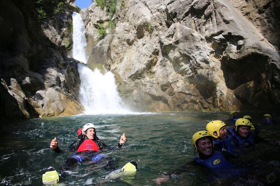 From Split or Zadvarje: Extreme Canyoning on Cetina River - Gearing up before the river