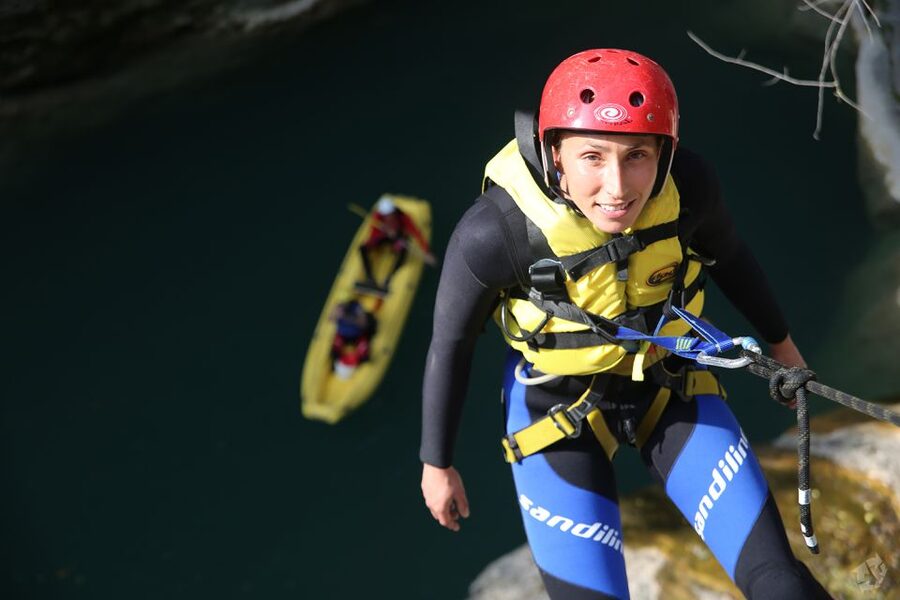From Split or Zadvarje: Extreme Canyoning on Cetina River - Through the tunnels toward Velika Gubavica