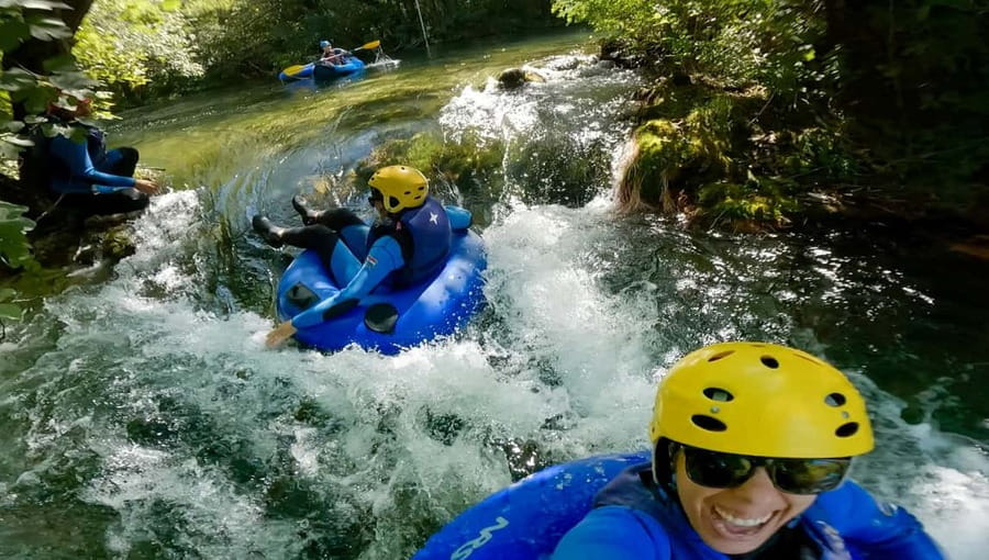 From Split: River Tubing on Cetina River - Why Cetina tubing works so well from Split