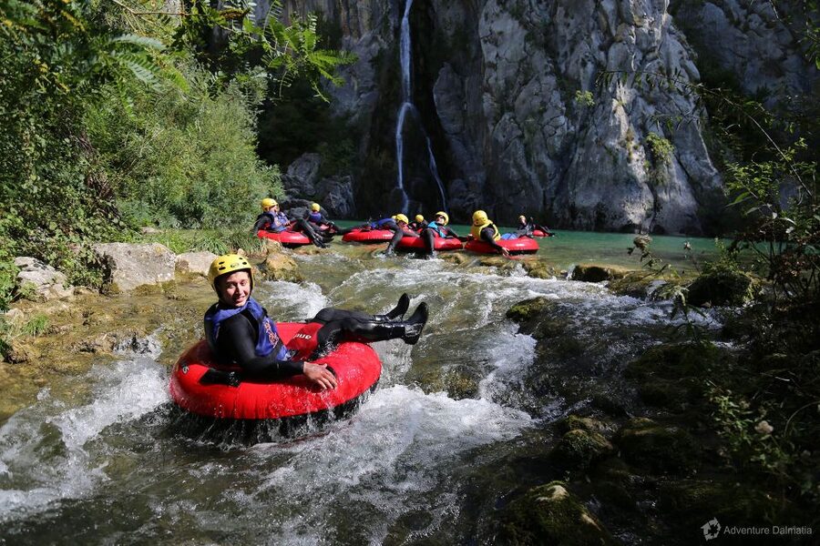 From Split: River Tubing on Cetina River - Getting equipped for the river