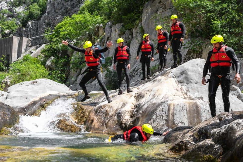 From Split/Šestanovac: Canyoning on Cetina River - From Split’s Riva to the Cetina gorge