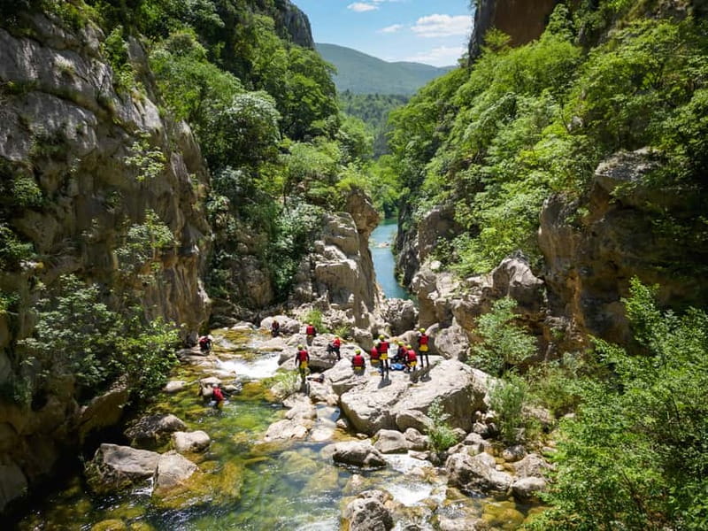 From Split/Šestanovac: Canyoning on Cetina River - The return from the canyon