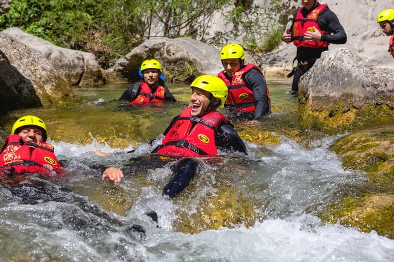 From Split/Šestanovac: Canyoning on Cetina River - The 15-minute safety briefing matters